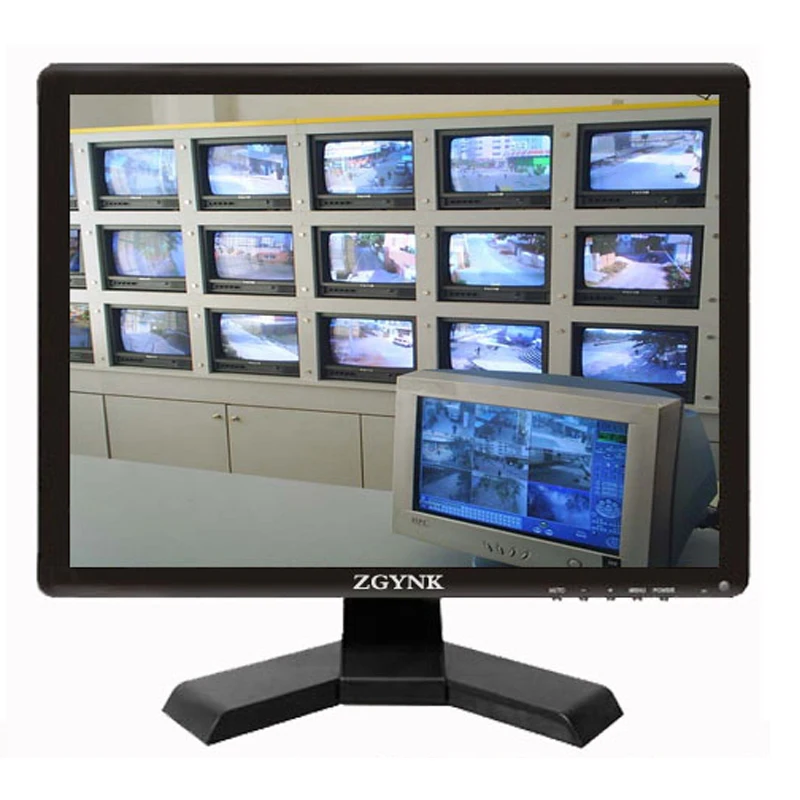 

15 inch PC monitorsecurity LCD monitor with HDMI VGA av BNC interface