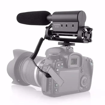 Takstar SGC-598 video microphone camera Interview video recording vlog mic for DSLR camera Nikon Canon condenser microphone
Takstar SGC-598 video microphone camera Interview video recording vlog mic for DSLR camera Nikon Canon condenser microphone