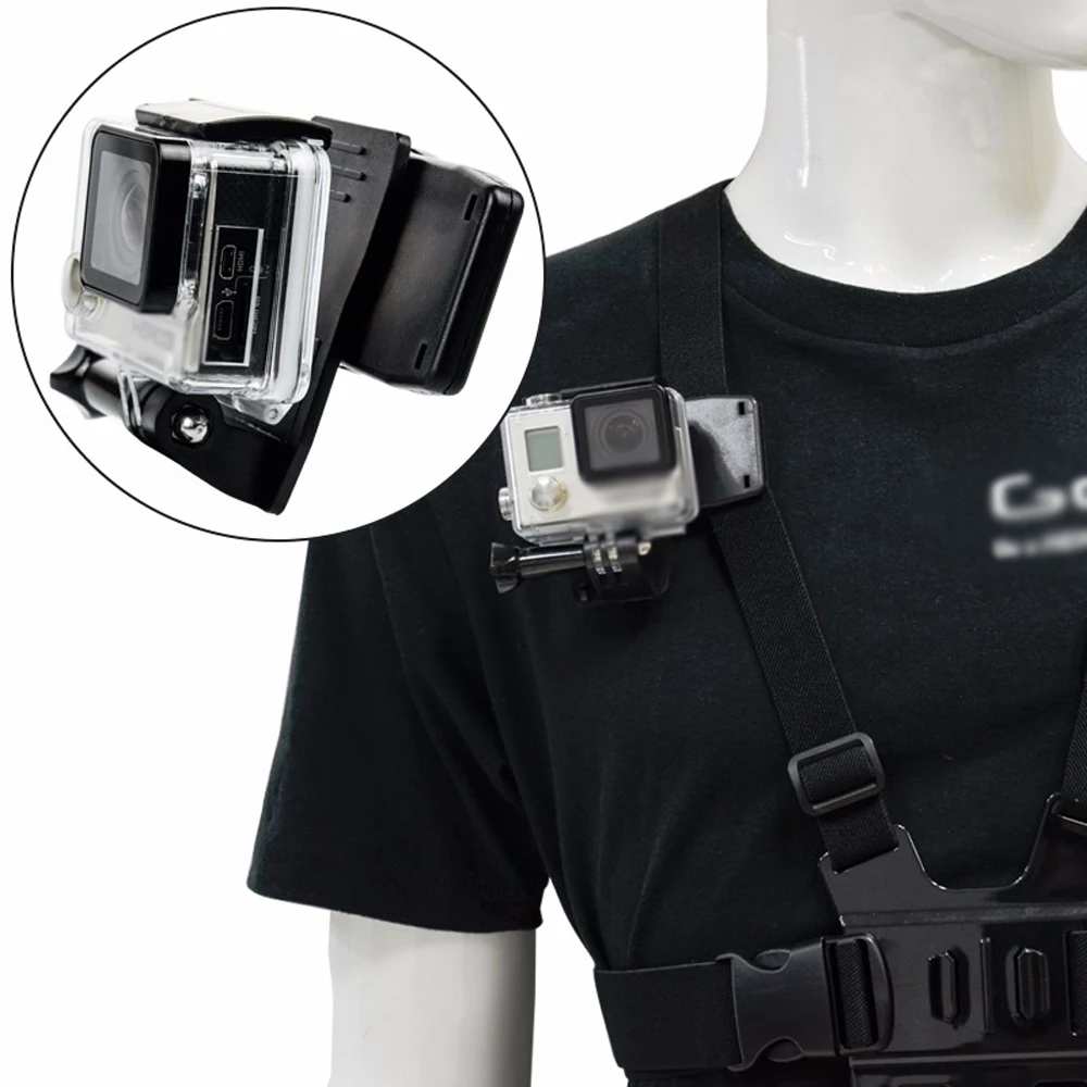

Quik Release 360 Rotary Backpack Clamp Rec-mounts Fast Hat for GoPro Hero 6 SJCAM MI action camera