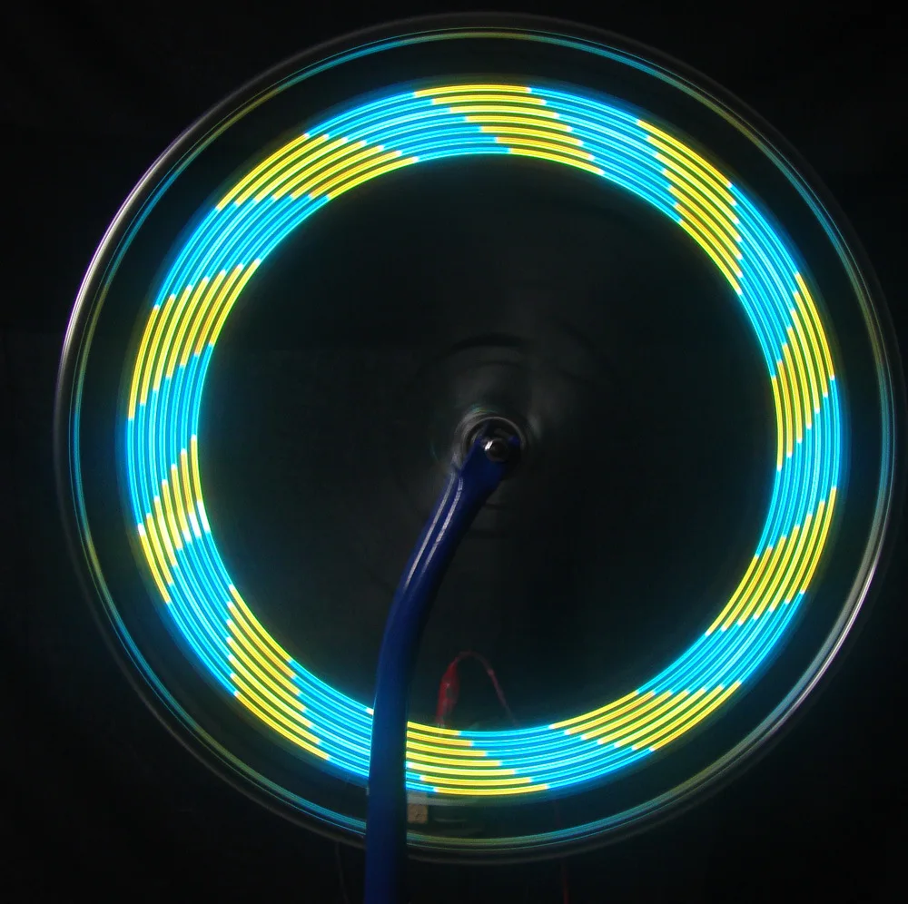 Цветной 14 светодиодный велосипедный сигнальный шиномонтажный светильник со спицами 30 изменений 3 режима велосипедный спицевой светильник(батарея не входит в комплект