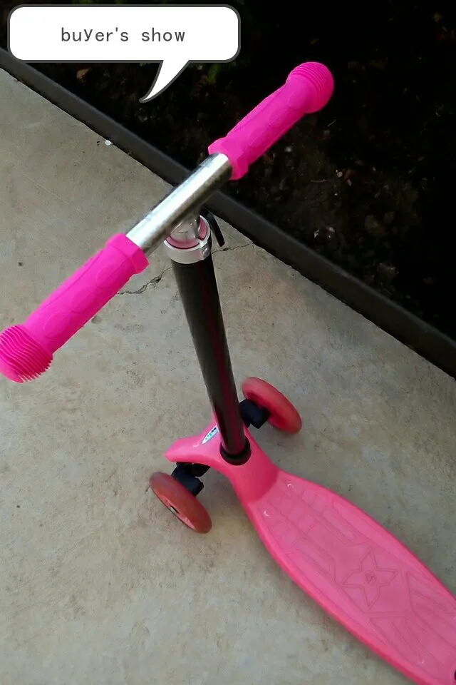 Противоскользящий детский велосипед трехколесный велосипед скейтборд-скутер резиновая рукоятка руль ручки