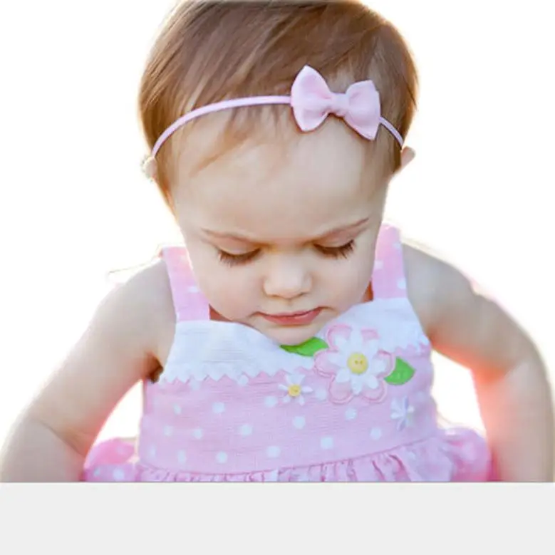 

Baby Unisex Bowknot Headband Baby Hair Accessories Lovely Newborn Children Headwear Hairband bandeau bebe Headband