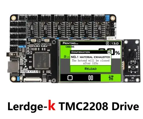 Материнская плата LERDGE для 3D принтера ARM 32 бита системная управления 3d принтером с