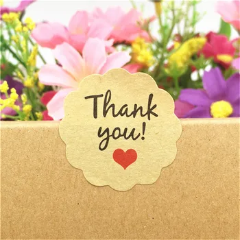 

Wavy Pattern Flower-Shaped Round Stickers Various Models Cute Birthday Party Essential Gift Packaging Seals Adhesive 1200Pcs/Lot