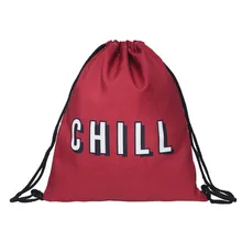 Модные унисекс рюкзаки 3D печать сумки Письмо Твердые modis Drawstring рюкзак; спортивная сумка Карманный мешок worek plecak sznurek er