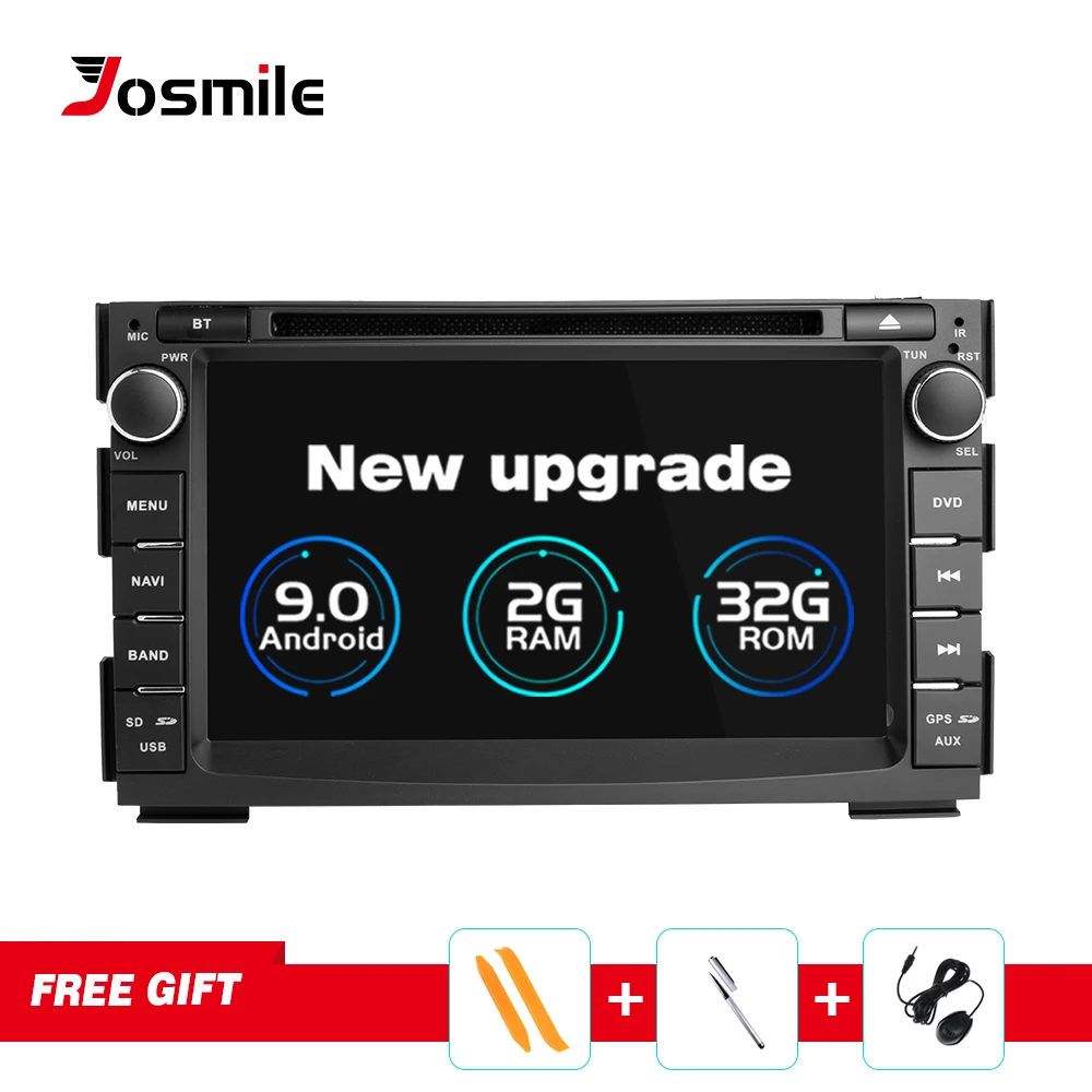 Cheap 2 din Android 9.0 Car Multimedia Player For Kia Ceed Kia Venga 2010 2011 2012 Radio GPS Navigation DVD Glonass Audio Head unit 0