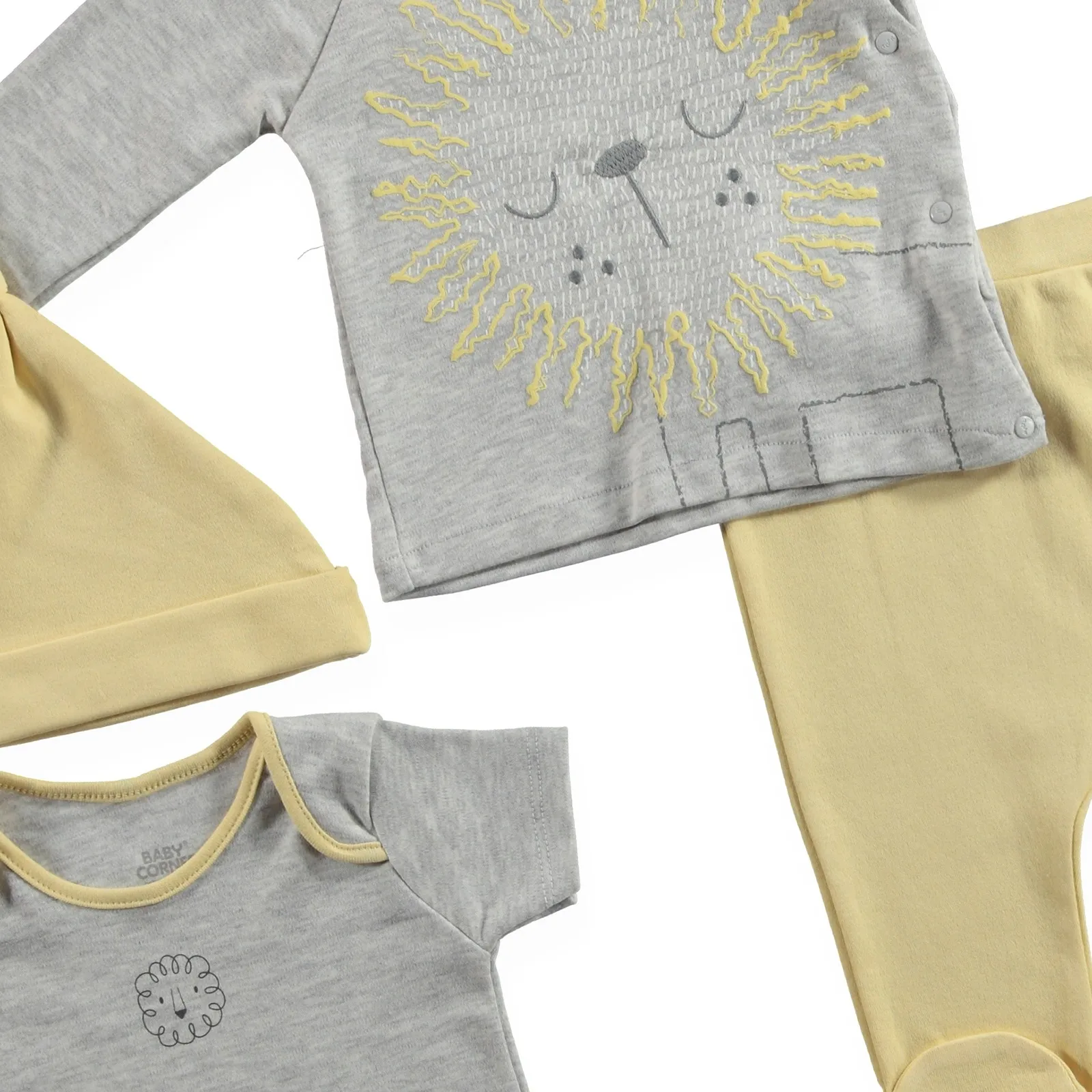 Baby Corner спящий лев костюм боди шляпа набор| |