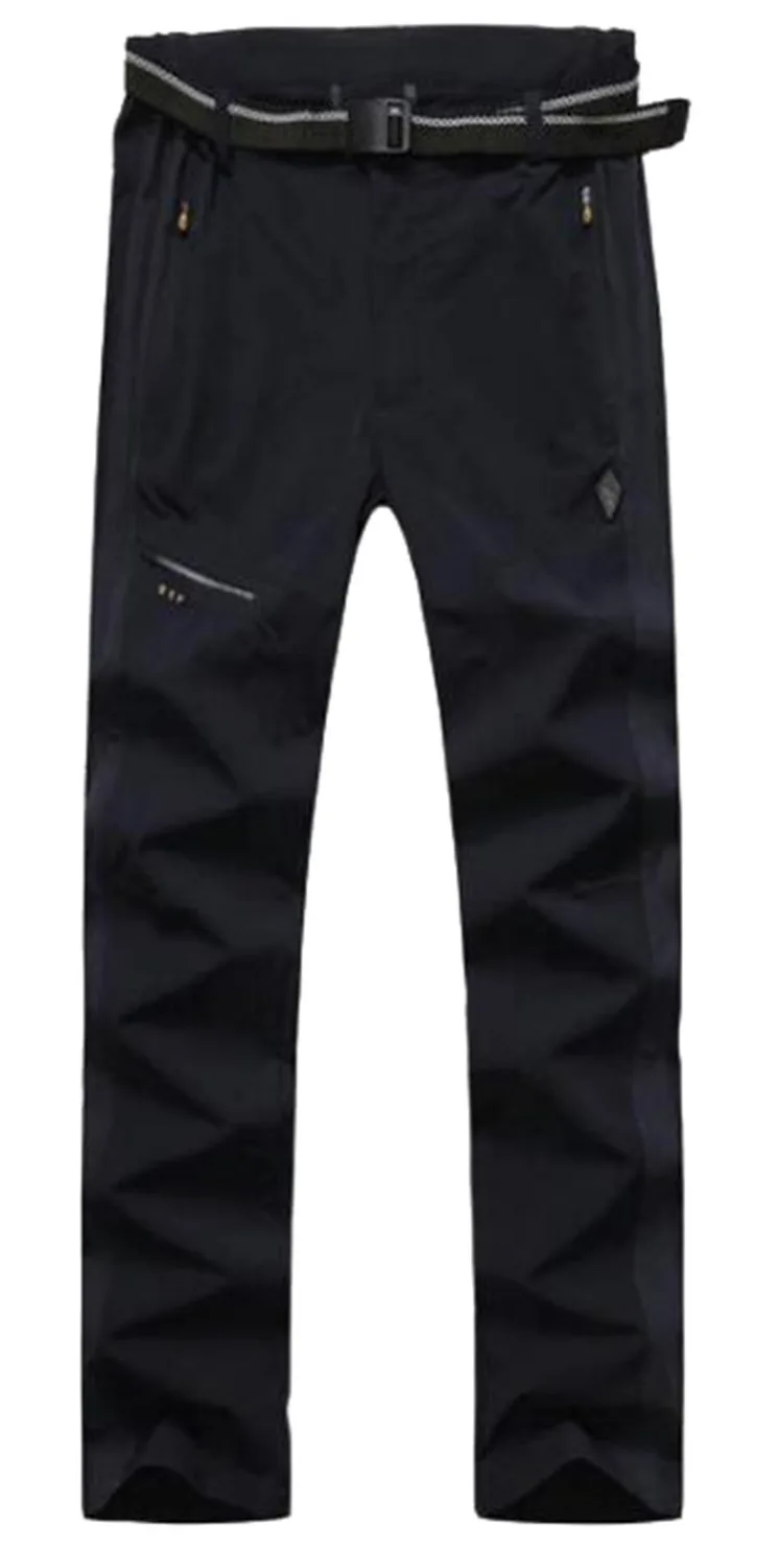 Mens Outdoor Quick Drying UV Protection Pants Breathable Camping Hiking