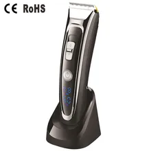 100-240V Worldwide Useable Barber Professional Electric Hair Trimmers Clipper Grooming Cutter With EU Charger