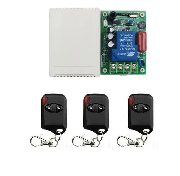 

315/433 220V 30A Garage/Roller/Sliding Gate Door/ Motor Wireless Remote Control Switch/Relay Switch,Rf Remote Control Receiver