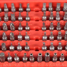 100pcs Torx Precision Screwdriver Set Tamper Screws Hex Bit Professional Sturdy Chrome Vanadium Steel Screwdriver Head Set