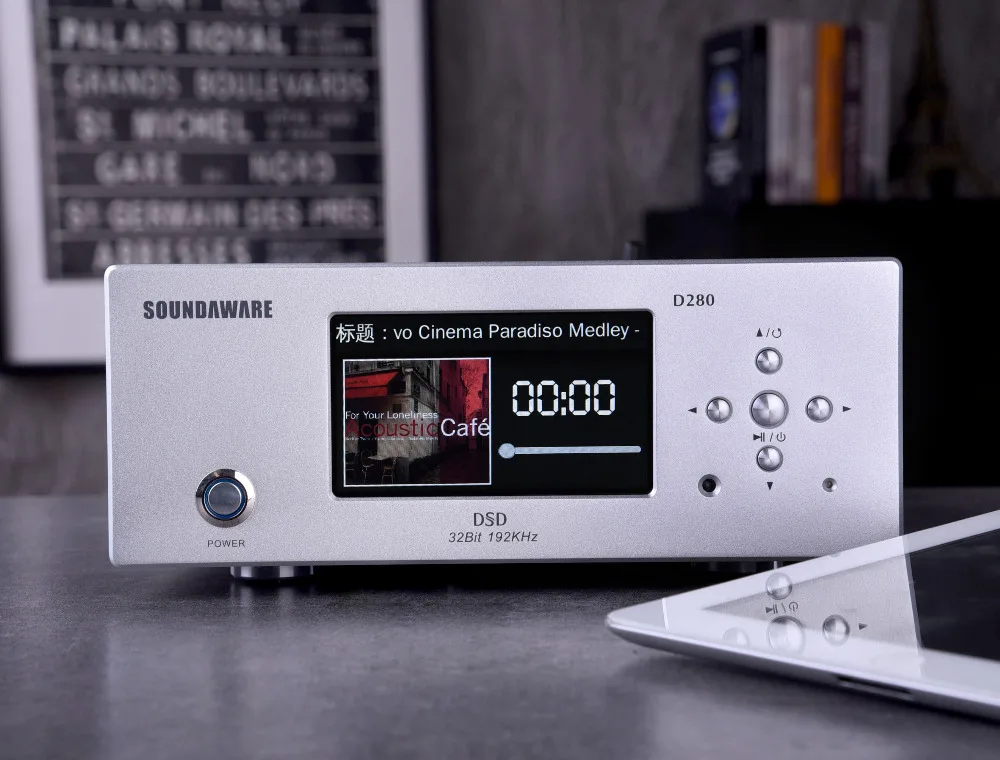 Soundwi D280 Hifi Доступная сеть цифровой транспортировки Femto часы
