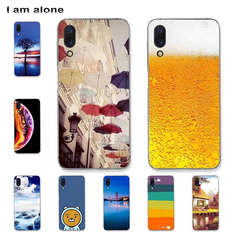 Сумки для телефона I am alone UMIDIGI One Max 6 3 дюйма мягкие чехлы из ТПУ с модным принтом