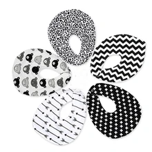 Модный стиль хлопок для новорожденных нагрудники для мальчиков и девочек с рисунком Креста типа "банан" медведь мягкие детские нагрудник малыша слюнявчик нагрудники полотенца XA-011