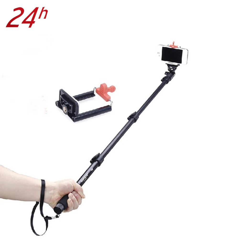 

Hot sale Yunteng YT-188 Portable Handheld Telescopic Monopod Selfie Stick For All Digital SLR DSLR Cameras Smartphone Mobile