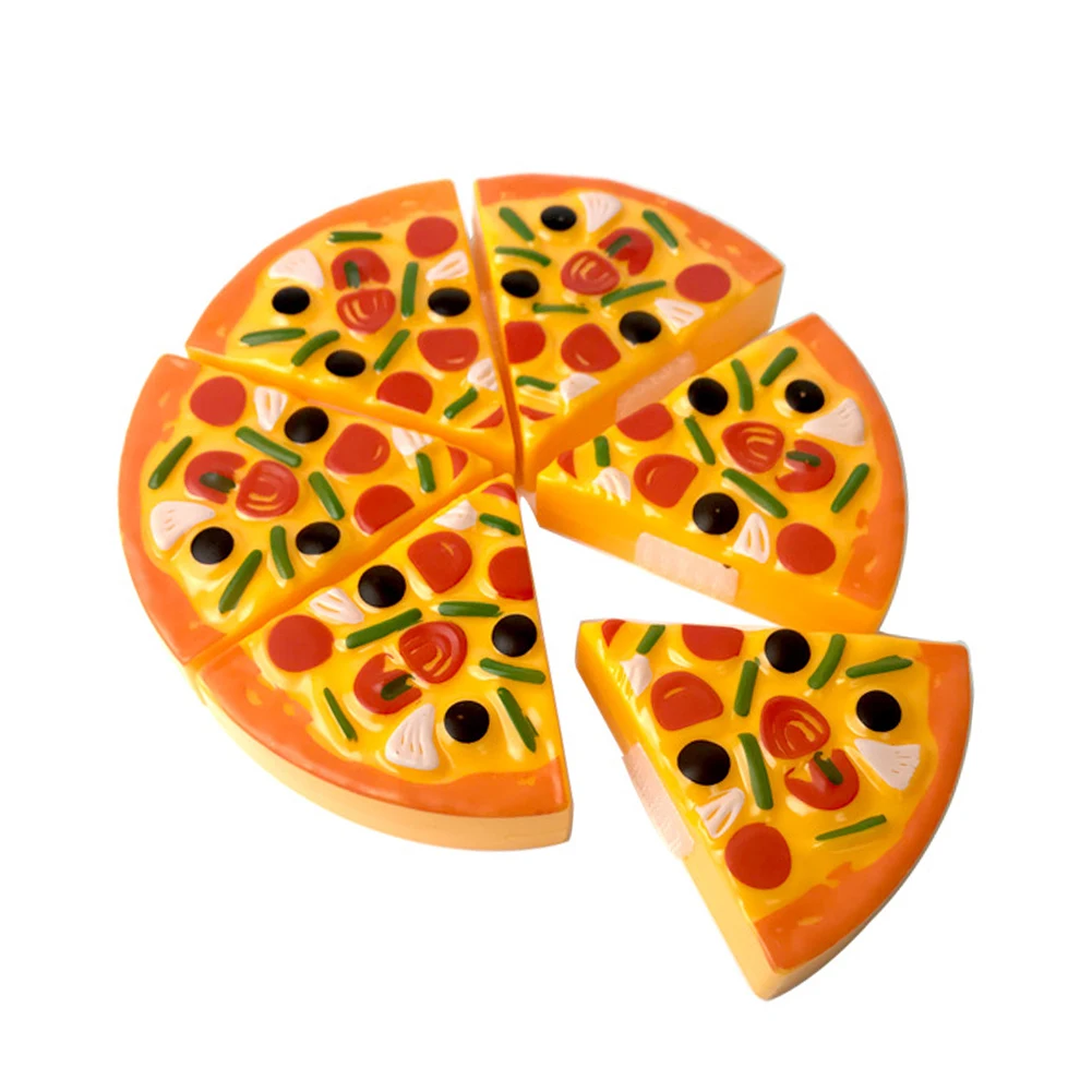 

16*16cm Artificial Lifelike Pizza Slices Toy Photography Props Shop Display For DIY Home Kitchen Wedding Decoration
