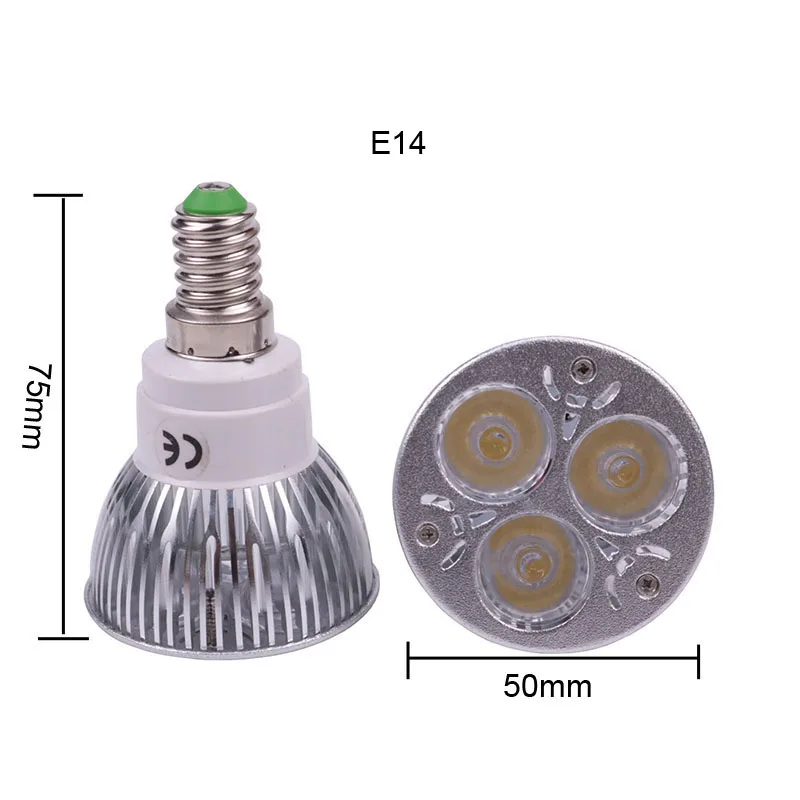 3W E14 SIZE 