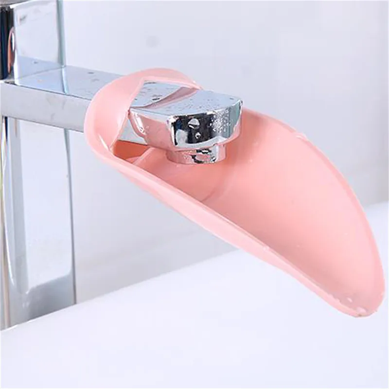 

New Baby Faucet Extender Cute Shape Baby Kids Hand Washing Sink Gift Silicone Faucet Extender
