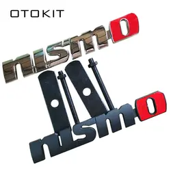 Из Металла 3D NISMO АВТО наклейки Передняя решетка автомобиля эмблемы значка Стайлинг для NissanTiida Teana Skyline Juke X-trail almera Qashqai