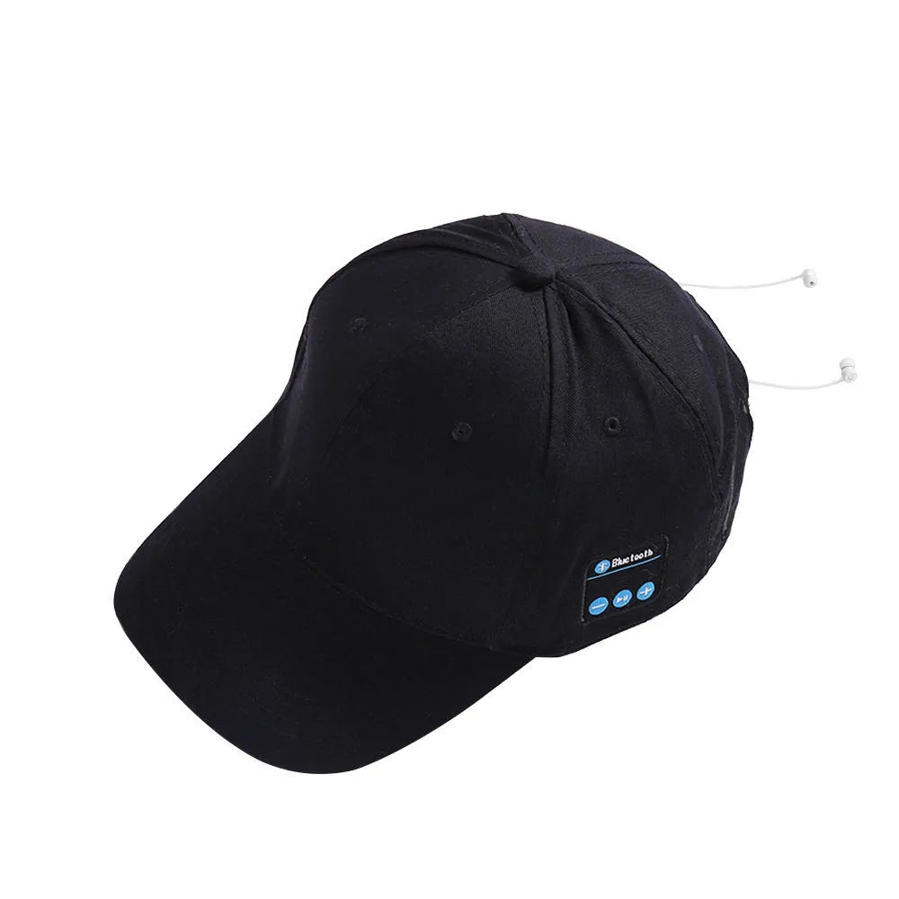 Fashion Casual men's And women's Bluetooth Hat Outdoor Sports Baseball Cap Call Music Visor Solid Color Simple Hat|Мужские