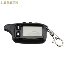 LARATH New Remote Controller Keychain Two-Way Car Alarm System LCD Fob For Russian Tomahawk TW9010