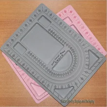 Ожерелье дизайн лоток цепь браслет дизайнерская тарелка бисером дизайн циферблат ювелирный магазин аксессуары ювелирный инструмент