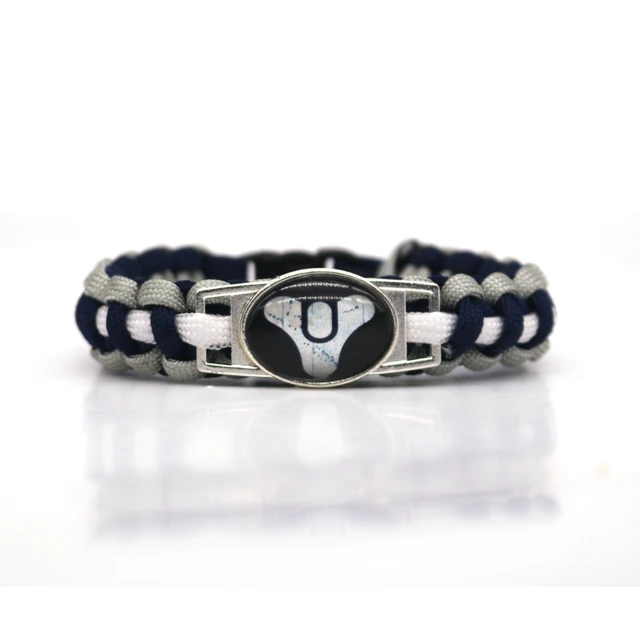 Aliexpress Destiny 2 Logo Paracord Destiny 2 Logo Paracord Bracelets Rope Chain Handmade Outdoor Fashion Jewelry For Women And Men Fans Great Gift