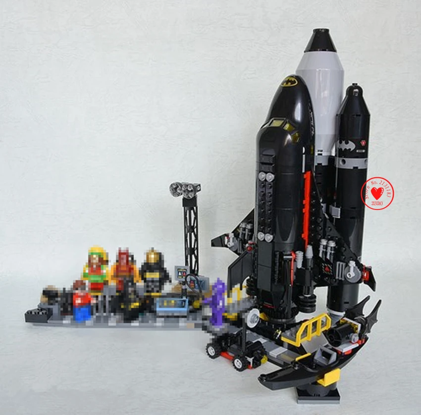 

New Batman Super heroes Space Shuttle fit legoings batman movie figures technic Building Block Bricks Gift kid 70923 diy toys