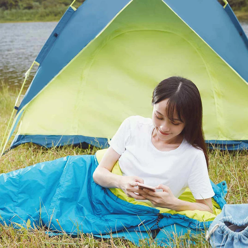  Xiaomi zaofeng Outdoor camping sleeping bag Adult Camping Outdoor Mini Walking beach Sleeping Bags 