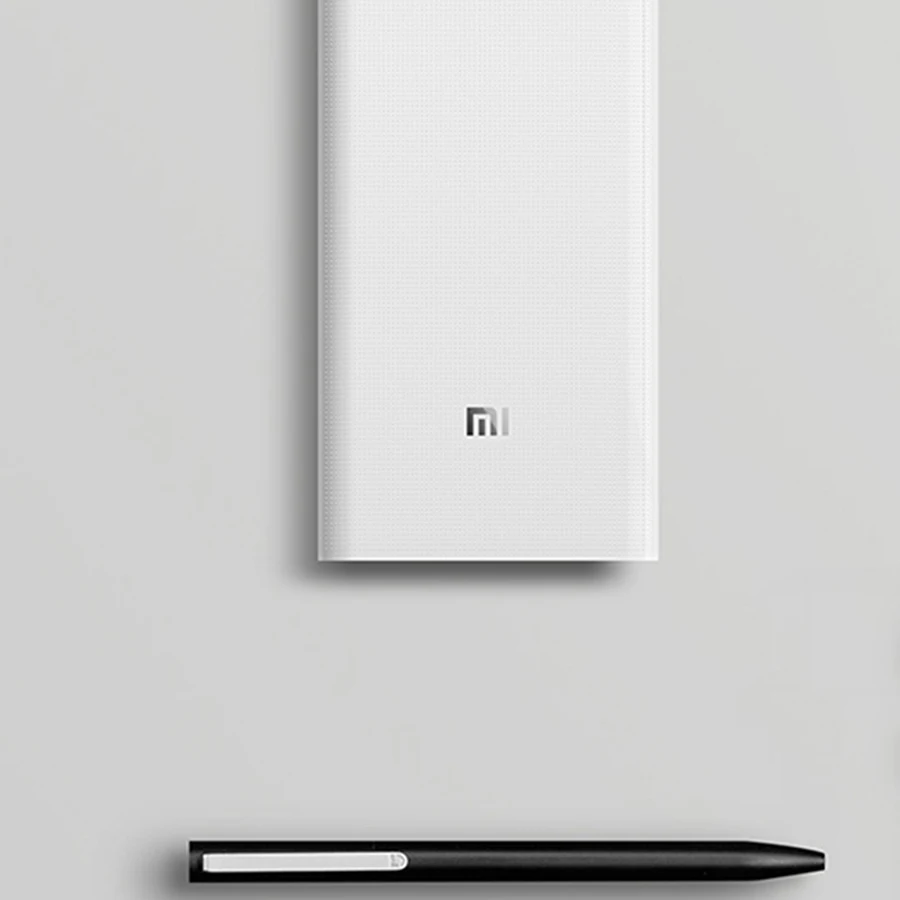 Оригинал Xiaomi Mi Power Bank 20000 мАч 2C Быстрая зарядка QC3.0 портативное зарядное