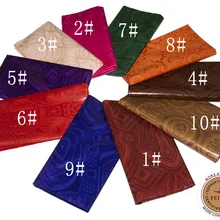 Ручной работы ghalila Базен riche Австрия Хлопок Ткань 5 ярдов хорошее качество жаккардовые Гвинея brocade африканская одежда