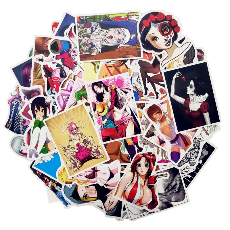 100 unids/pack de Anime de dibujos animados pegatinas belleza Sexy Doodle etiqueta portátil teléfono nevera Skateboard hogar papel de pared etiqueta DIY pegatinas 100 unids/pack de Anime de dibujos animados pegatinas belleza Sexy Doodle etiqueta portátil teléfono nevera Skateboard hogar papel de pared etiqueta DIY pegatinas