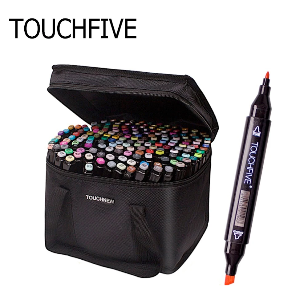 дорогие маркеры. китайские фломастеры. двухсторонние маркеры. дорогие маркеры. фломастеры для скетчинга 60 цветов.