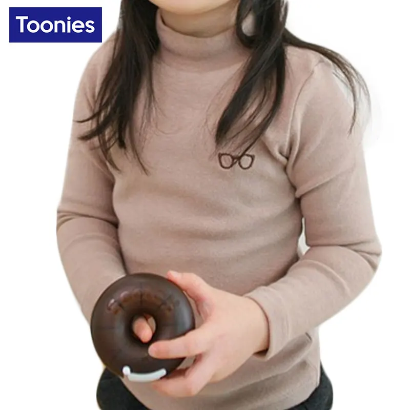 

2017 New Kids Clothes Children Boys Girls Spring Autumn Cotton Long Sleeve T-shirts Kids Clothing Solid Tops Costumes 4 Color