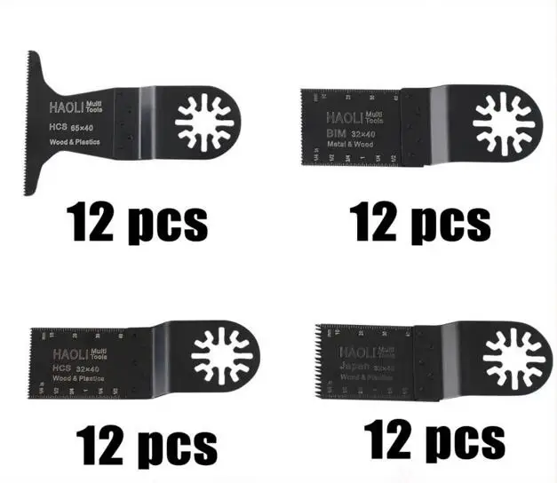 Hot sale 48 pcs oscillating tool saw blades accessories fit for multifunction electric tool as Fein power tool, TCH ,Dremel etc цена Hot sale 48 pcs oscillating tool saw blades accessories fit for multifunction electric tool as Fein power tool, TCH ,Dremel etc цены онлайн