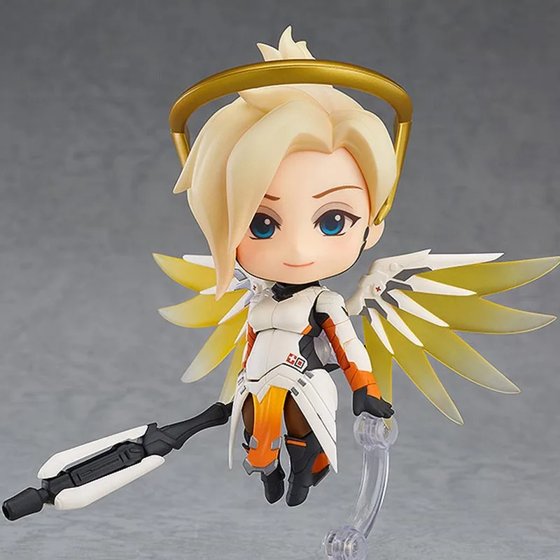 Game OW Nendoroid 790 Doll Mercy Figure 10cm