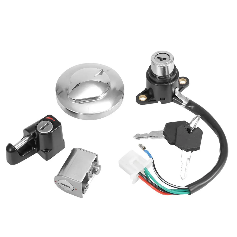Ignition Switch Fuel Gas Cap Seat Lock Key For Honda REBEL CMX 250//450 1985-2009