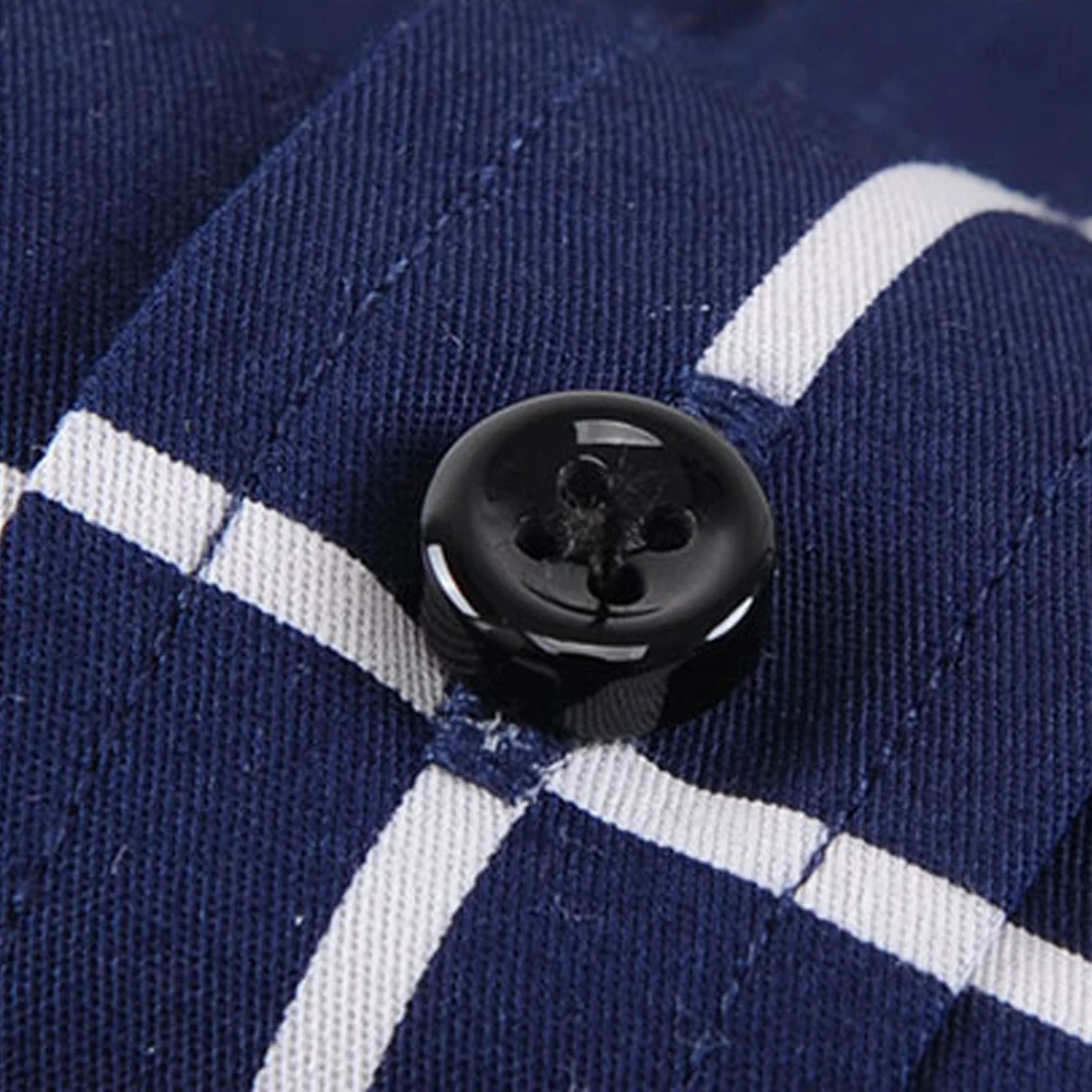 Caiziyijia Размер S-4XL горячая Распродажа полосатая Лоскутная Мужская рубашка с длинными рукавами хлопок Camisa Masculina брендовая кнопка для одежды вниз рубашка