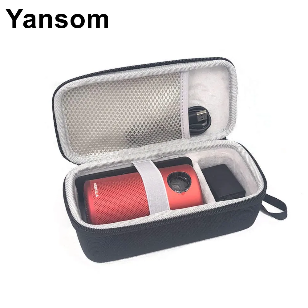 الصلب السفر حالة ل أنكار سديم كبسولة الذكية جهاز عرض صغير محرك الاكسسوارات حقيبة حمل واقية صندوق تخزين (ترقية)