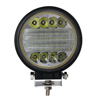 

30W 10-30 DC LED Flood Work Light Bar with Halo Ring Offroad Driving Lights Lamp Replacement for Jeep Truck SUV ATV