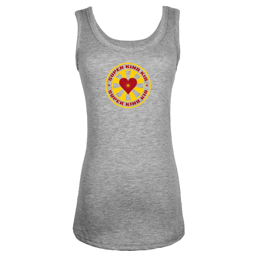Super Kind Kid Work Hard & Be Kind TRUEKLYN I Am Many Womens Ladies Sexy Vest Sleeveless Cotton Tank Tops