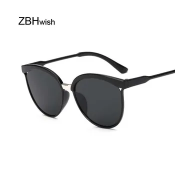

Vintage Black Sunglasses Women Cat Eye Sun Glasses For Women Color Lens Mirror Lady Sunglass Female Fashion Brand Design Oculos