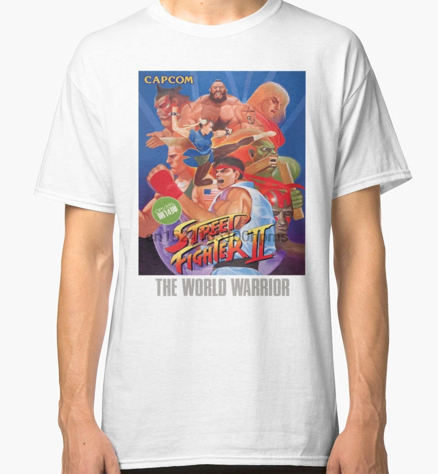 

NEW Street Fighter II Frank Ocean Shirt Men White Tshirt Size S-2XL