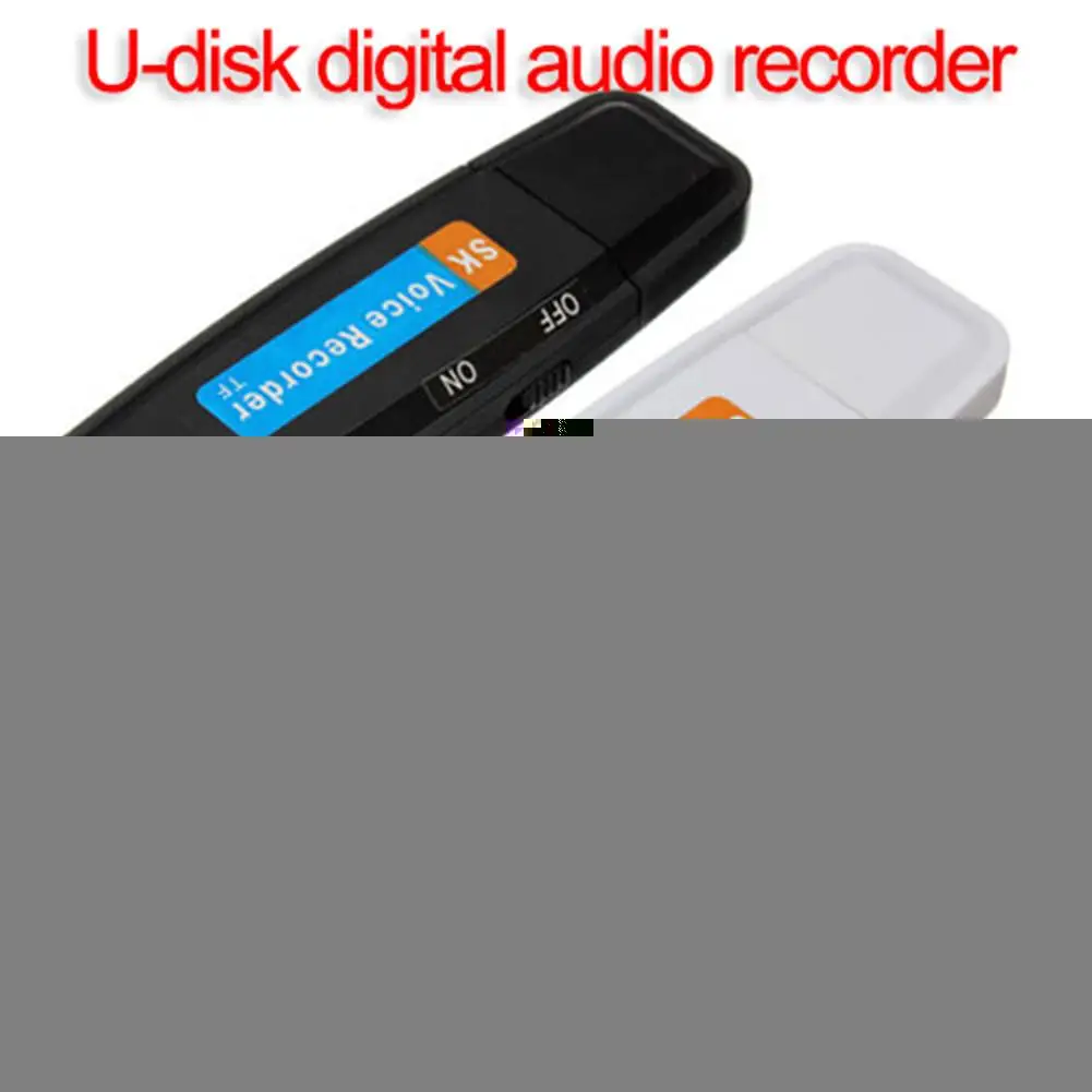 

2019 New Arrival U-Disk Digital Audio Voice Recorder Pen Charger USB Flash Drive Up To 32GB Micro SD TF High Quality J25
