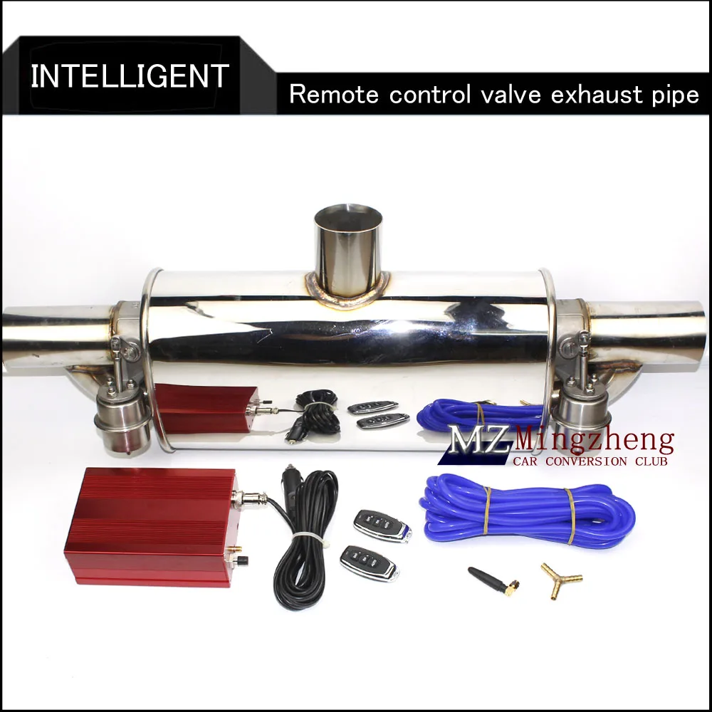 

For Lancer Ex E63 + Exhaust System Stainless Steel Electric Exhaust CutOut Valve With Electronic Remote Control Switch Muffler