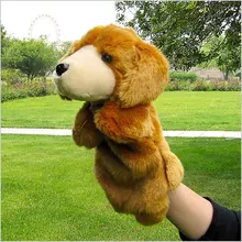 25 см большой кукольный игрушка Щенок животных означает, что даже кукольный плюшевые кукольные игрушки для маленьких детей