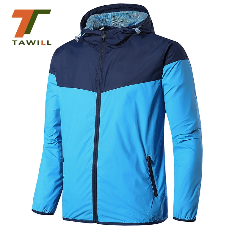 Spring summer Jacket men fashion thin Hooded men`s Windbreaker Hip Hop