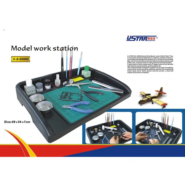 OHS Ustar 90083 Model Work Station Hobby Craft Tools Accessoryin Model