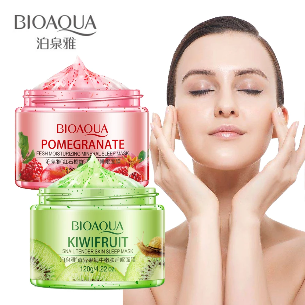 BIOAQUA маска для сна без стирки уход за кожей лица 120 г увлажняющий минеральный крем