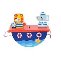 Дети моряков денежный ящик Деревянный Стакан детская игрушка-неваляшка детские игрушки с веревкой родитель-ребенок игры детские borthday